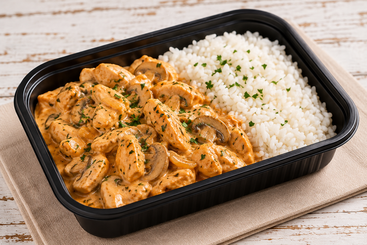 Brazilian Chicken Stroganoff